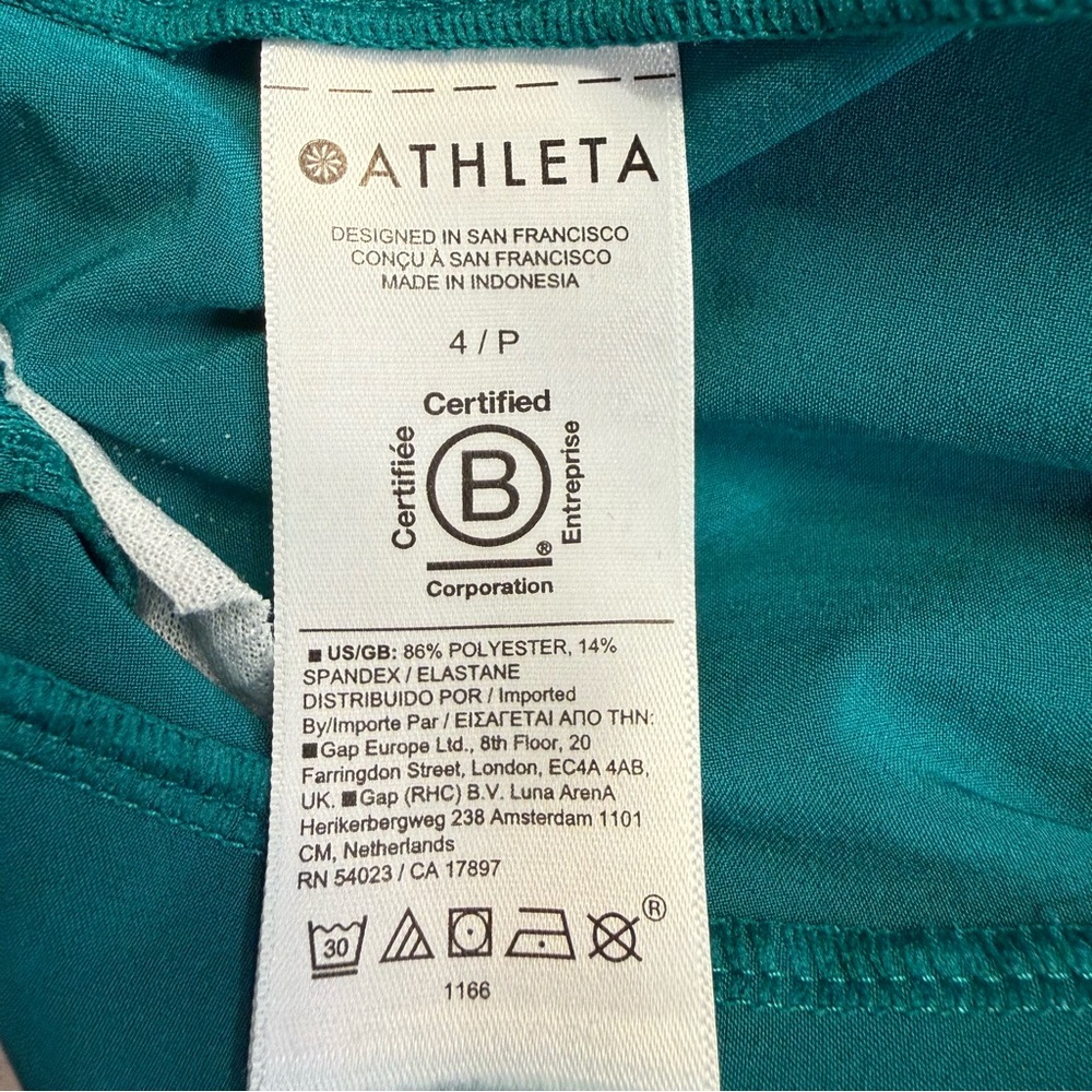 Athleta Brooklyn Ankle Pant Emerald Green Womens 4P - Picture 13 of 15